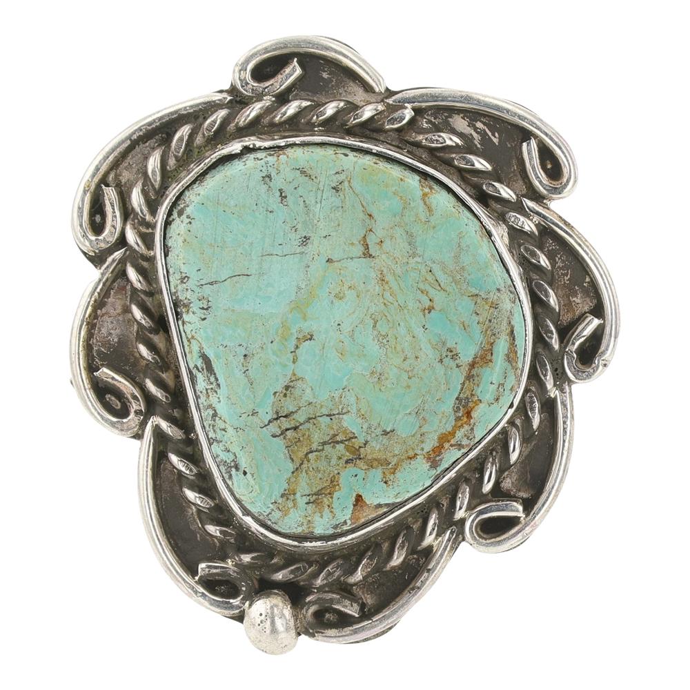Gilbert Nez Turquoise Ring (1 of 3)