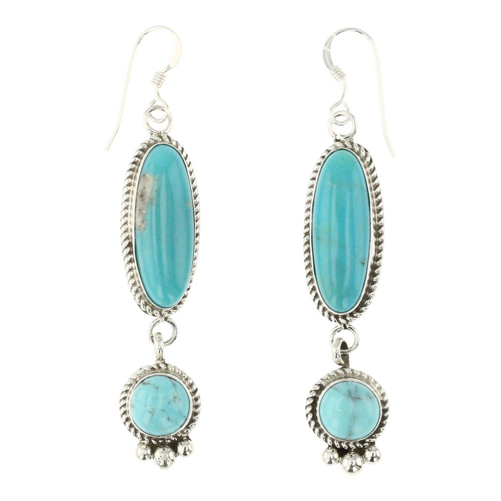 Della Wylie Compitos Turquoise Earrings (1 of 2)