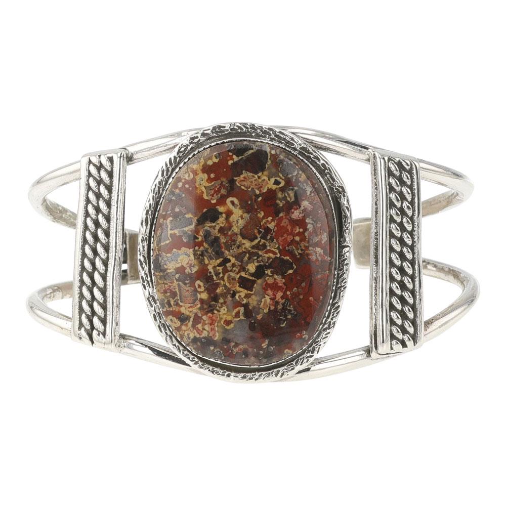 Vintage Navajo Jasper Bracelet (1 of 3)