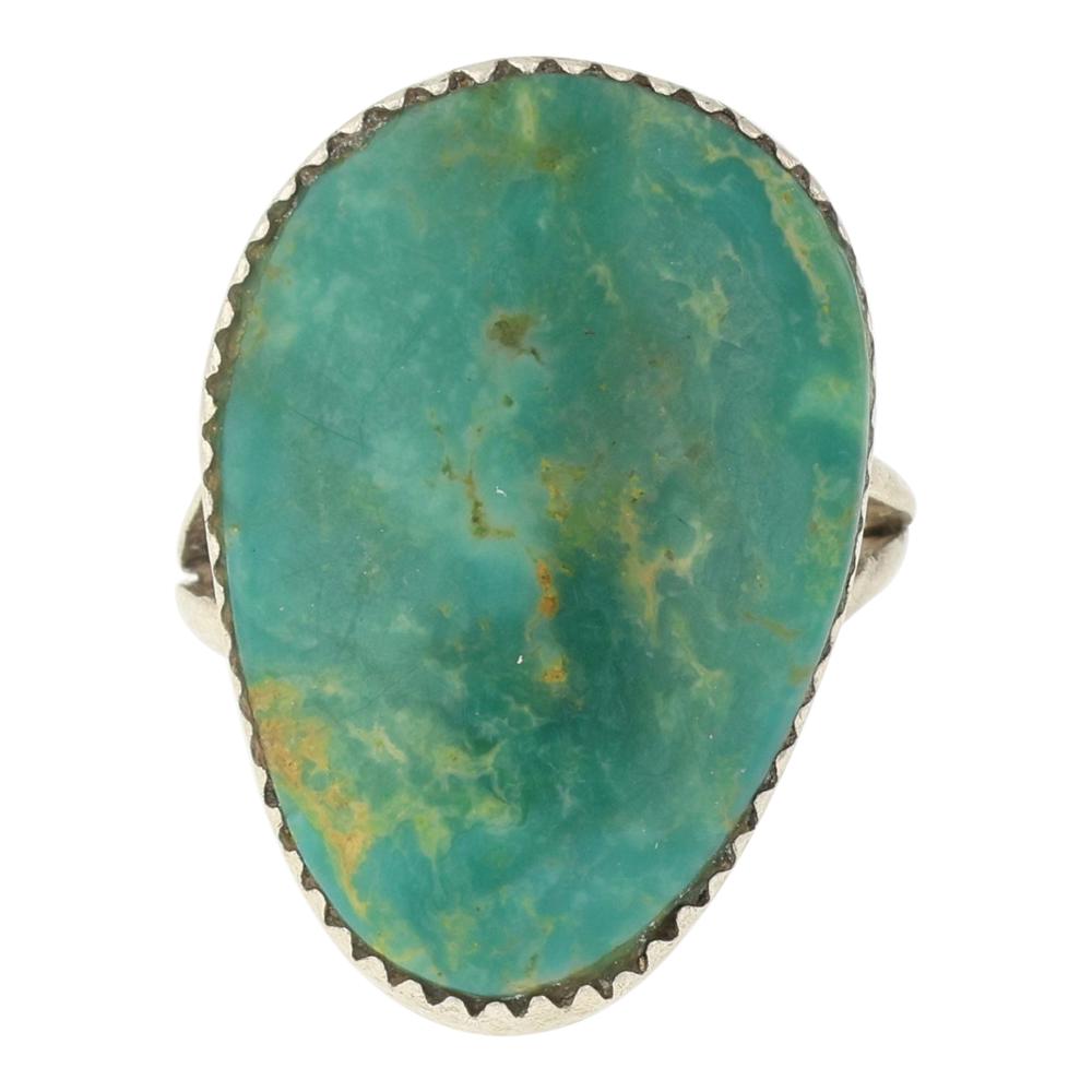 Navajo Menassa Turquoise Ring (1 of 3)