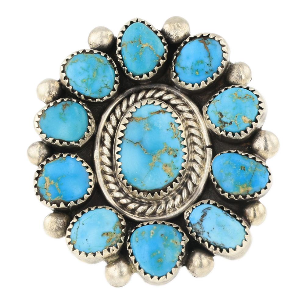 Glen Adakai Kingman Turquoise Ring (1 of 3)
