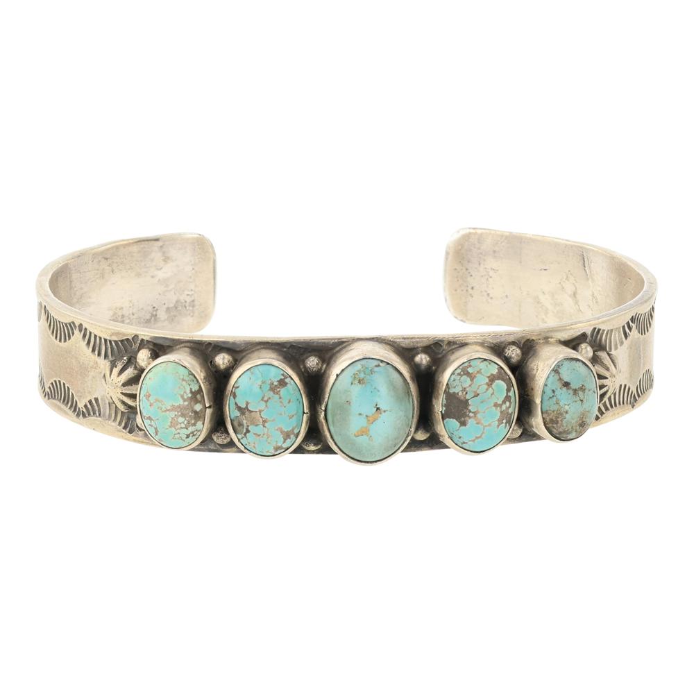 Pansy Johnson Nevada Turquoise Cuff Bracelet (1 of 5)