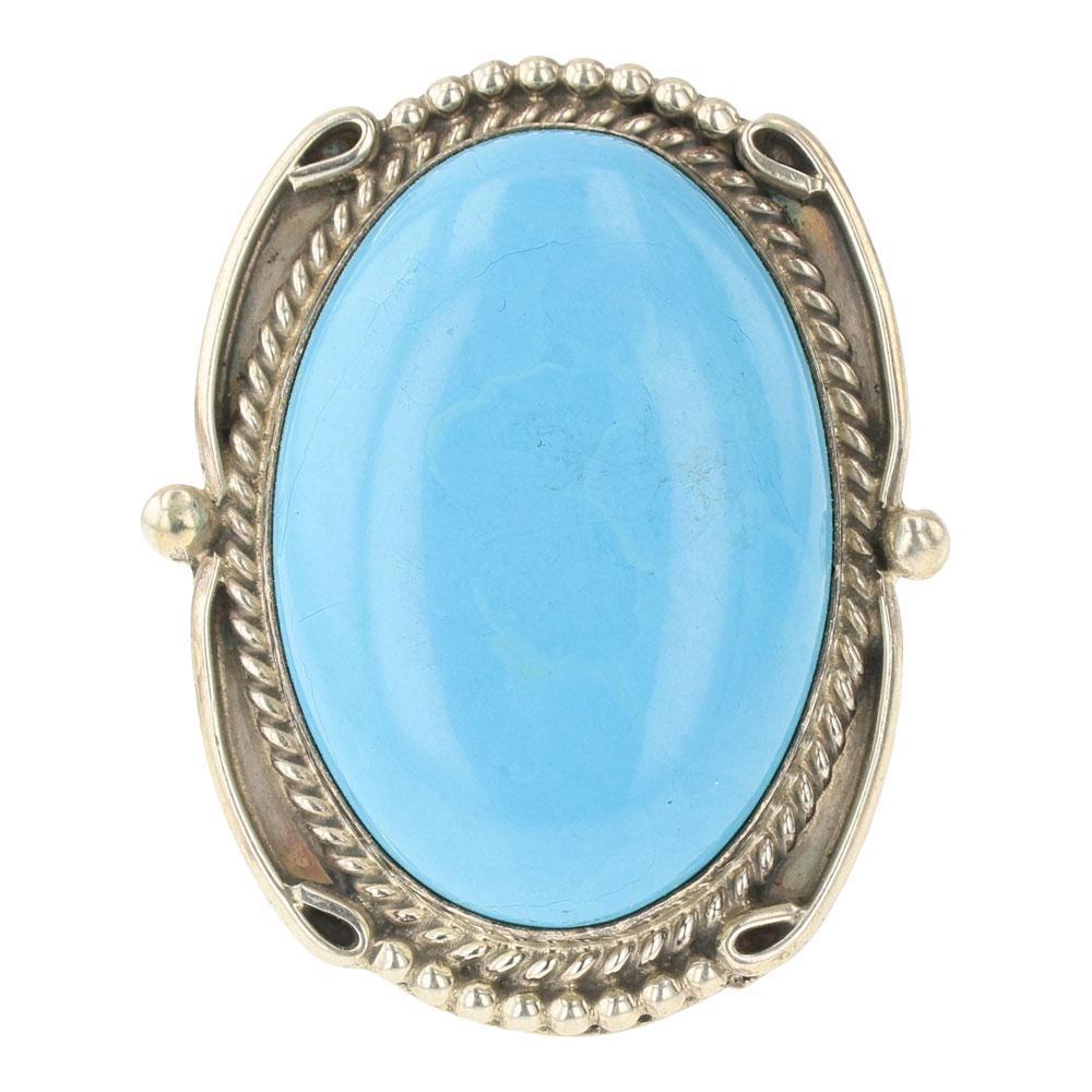 Michael Calladito Kingman Turquoise Ring (1 of 3)