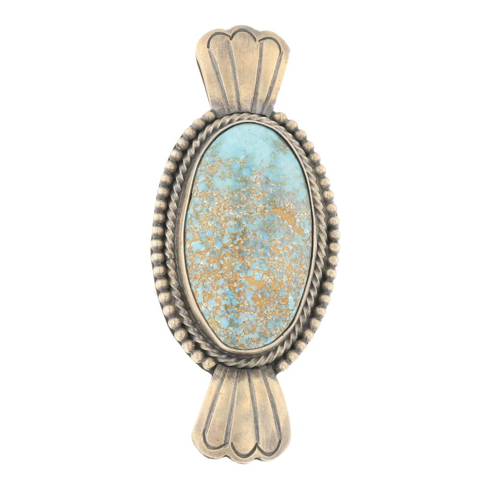 Marvin Mcreeves Navajo Nevada Turquoise Ring (1 of 4)