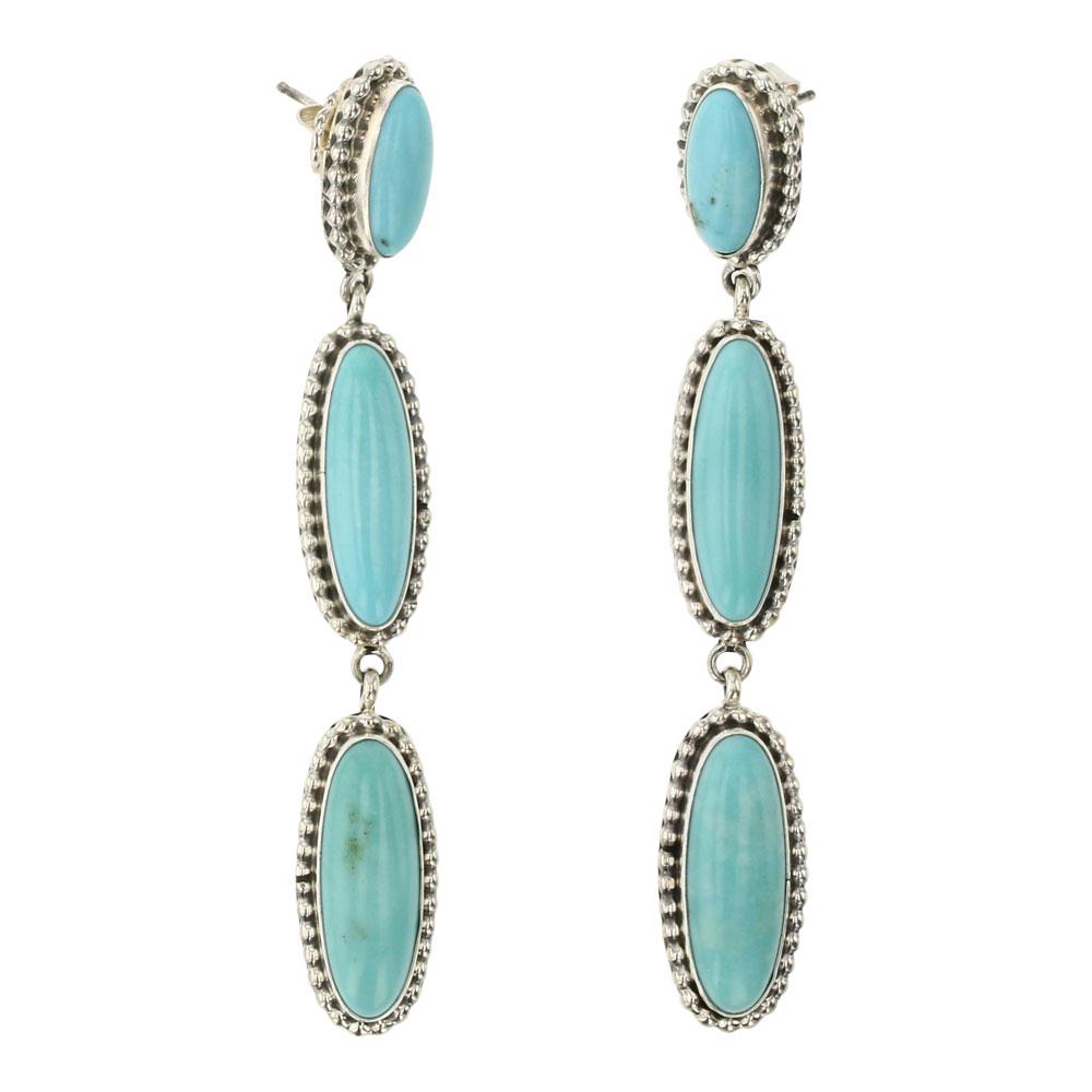 Carol Wylie Compitos Turquoise Earrings (1 of 2)