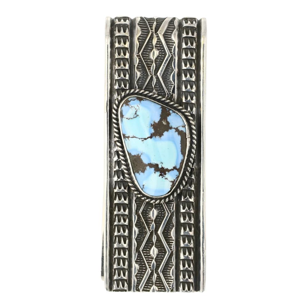 Sunshine Reeves Golden Hill Turquoise Stamp Work Money Clip (1 of 4)