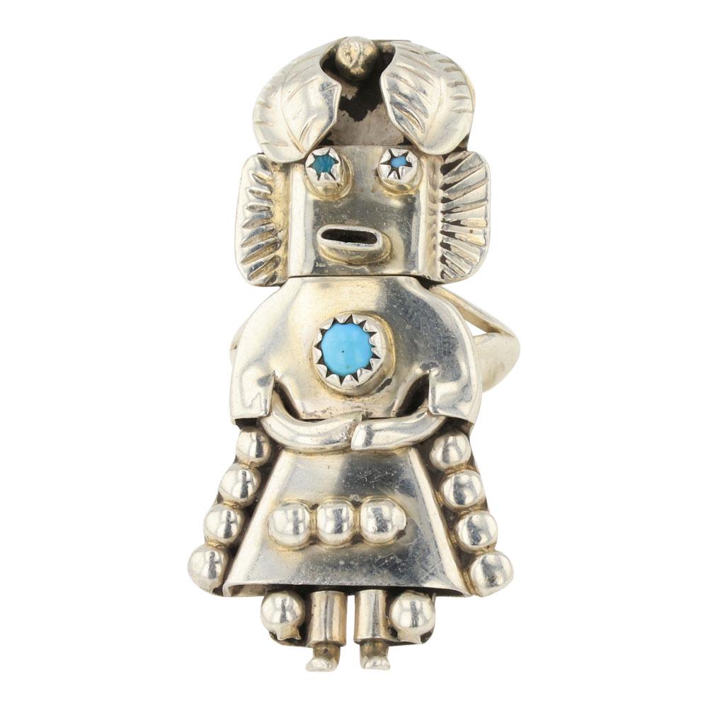 Vintage Navajo Turquoise Ring (1 of 3)