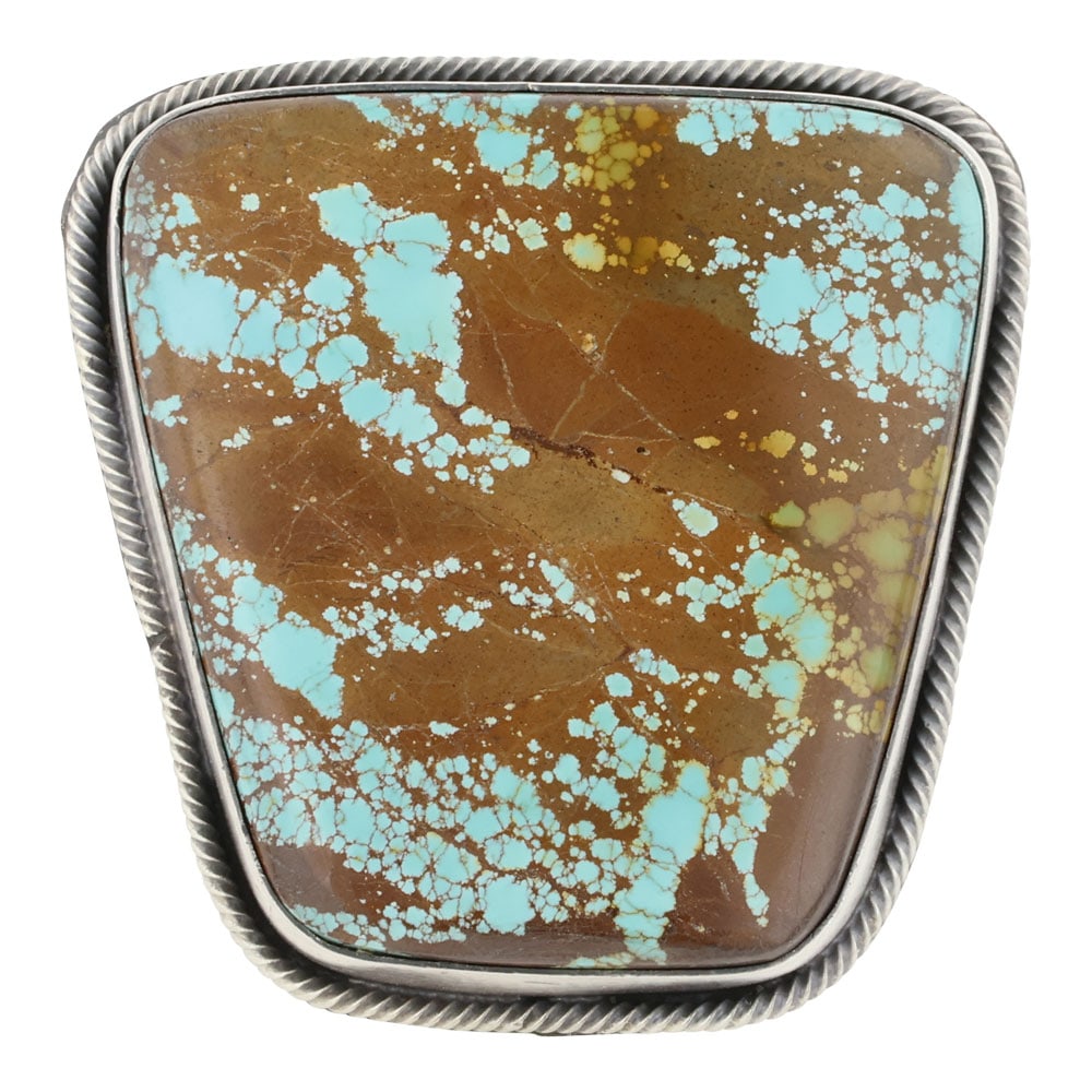 Cordell Platero Navajo Number Eight Turquoise Ring (1 of 3)