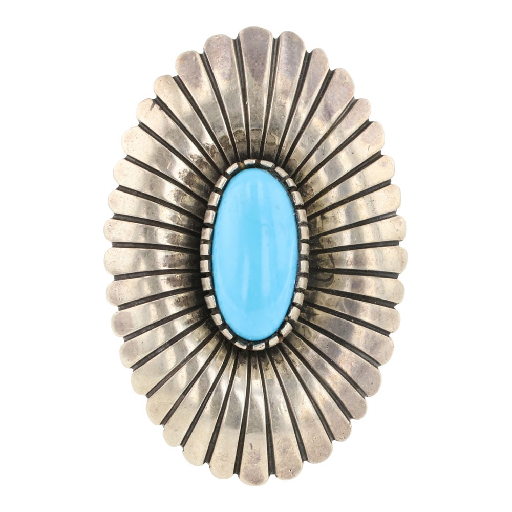 Marita Benally Sleeping Beauty Turquoise Ring (1 of 3)