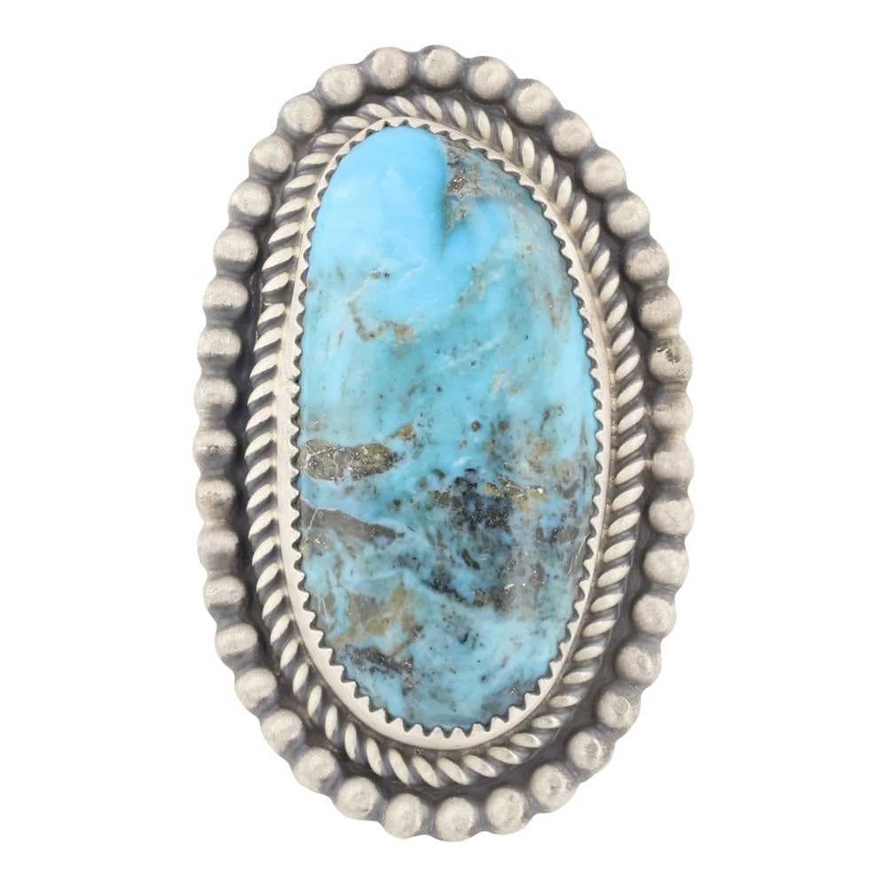 Leslie Nez Nacozari Turquoise Ring (1 of 3)