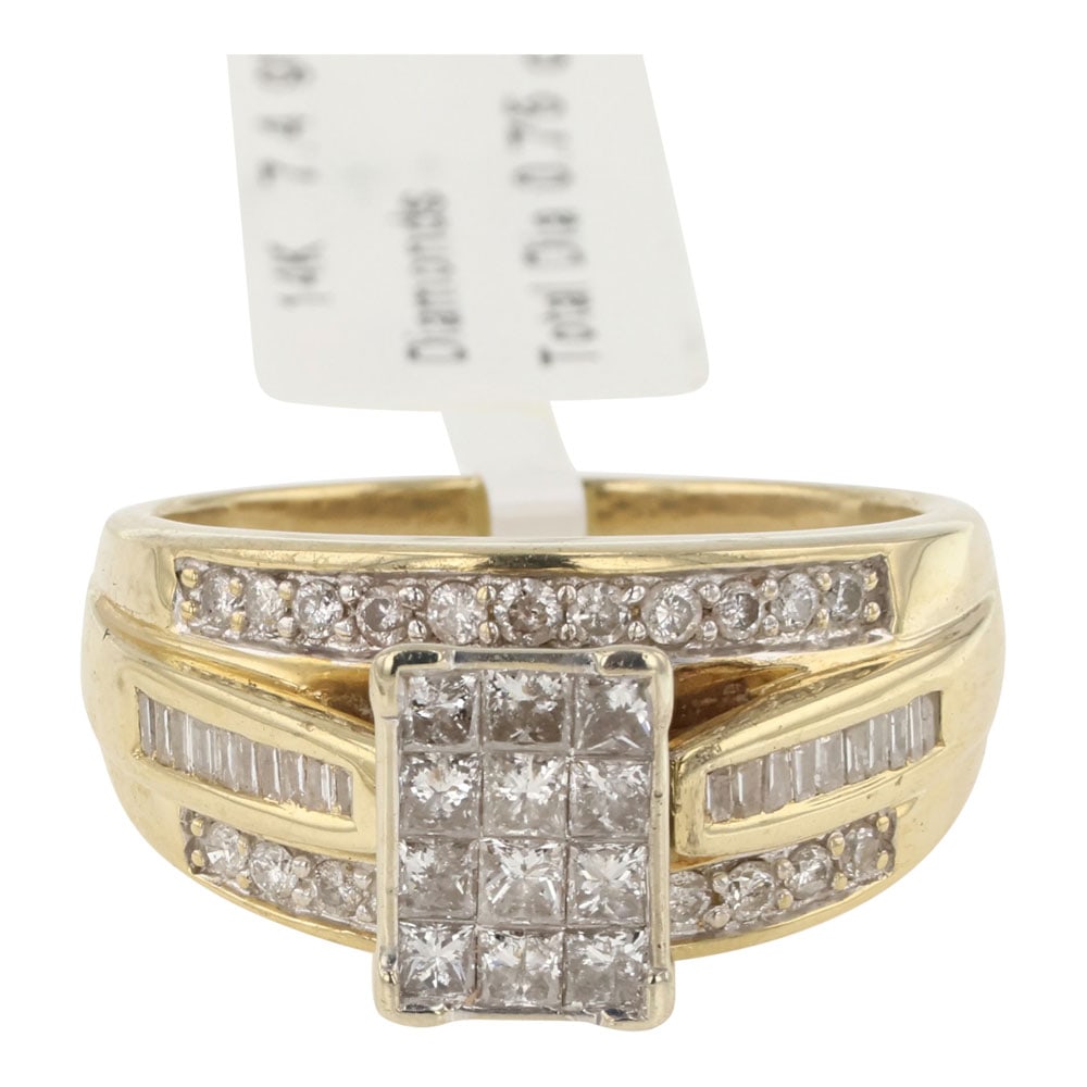 14K Gold Diamond ring (1 of 4)