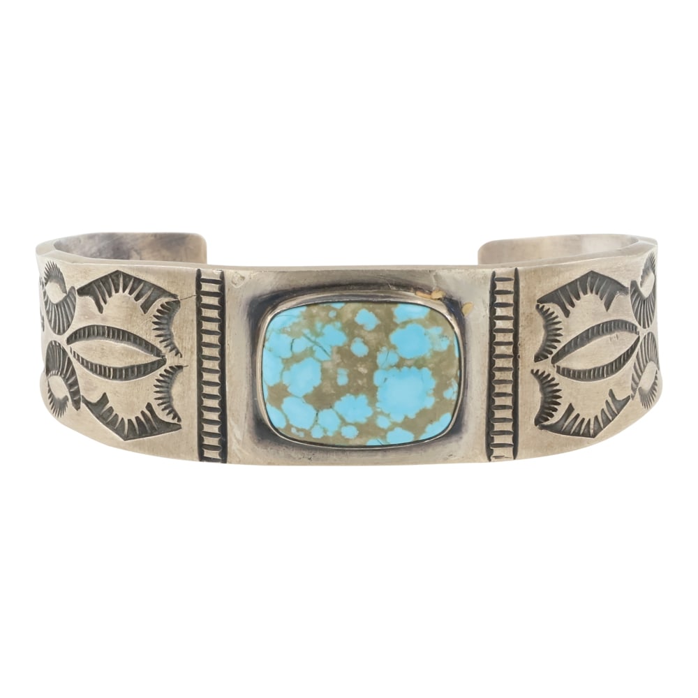 Danny Clark Number Eight Turquoise Cuff Bracelet (1 of 3)