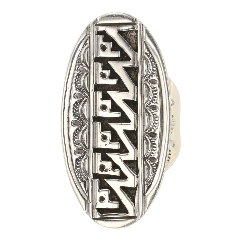 Eula Wylie Navajo Plain Silver Ring (1 of 3)