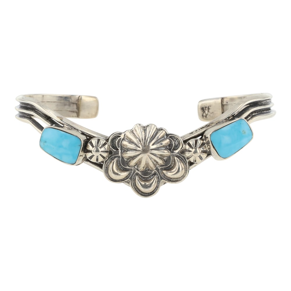 RB Kingman Turquoise Cuff Bracelet (1 of 3)