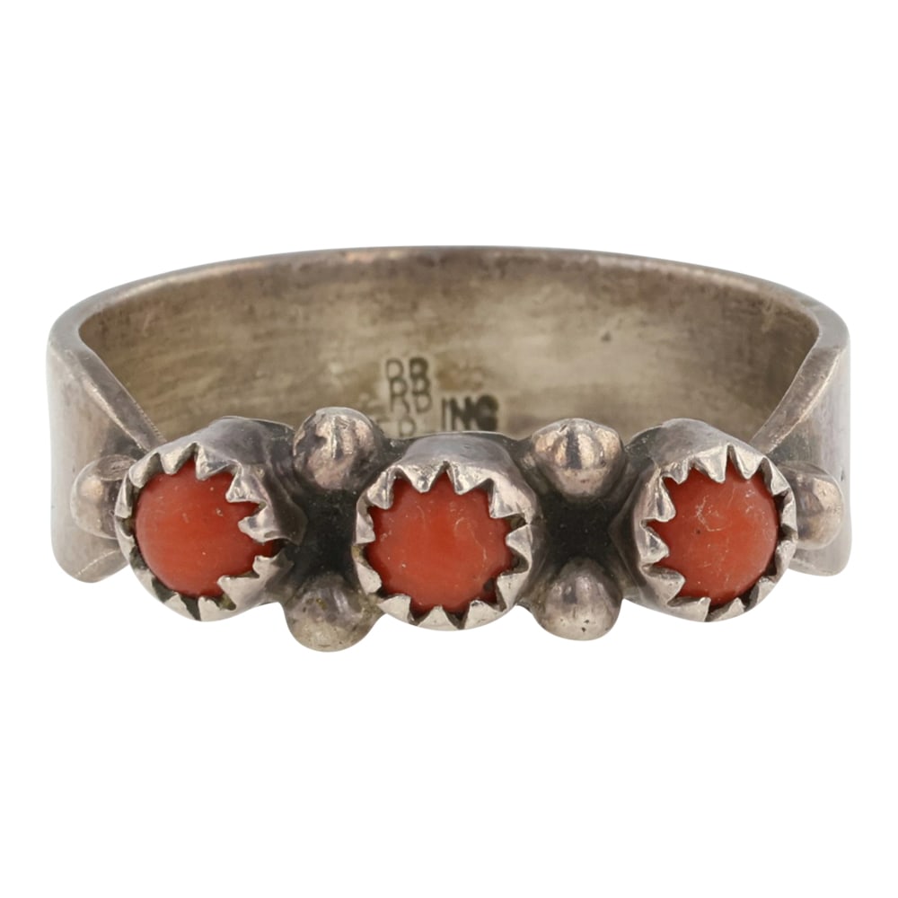 RB Navajo Coral Ring (1 of 3)