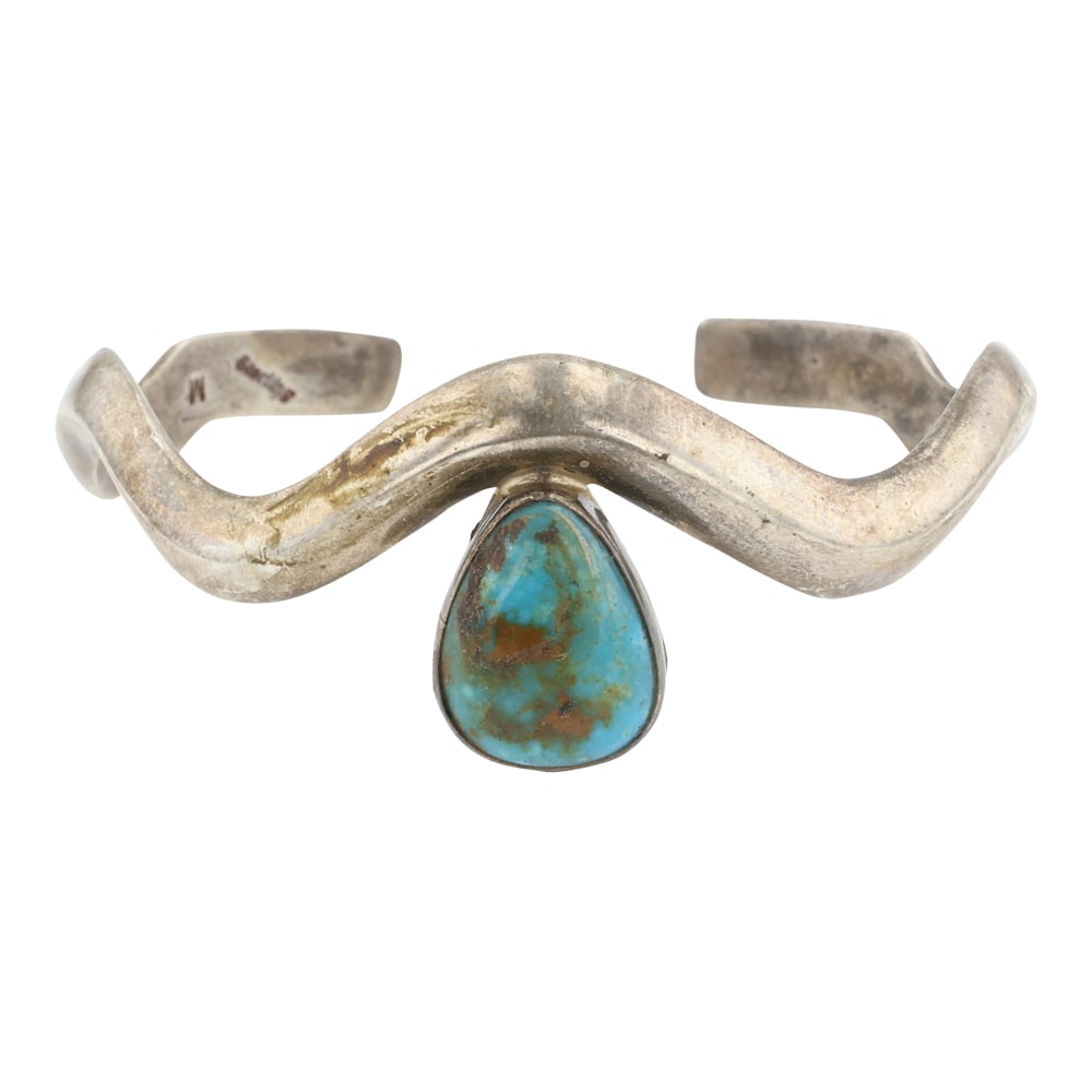 Navajo Royston Turquoise Bracelet (1 of 3)