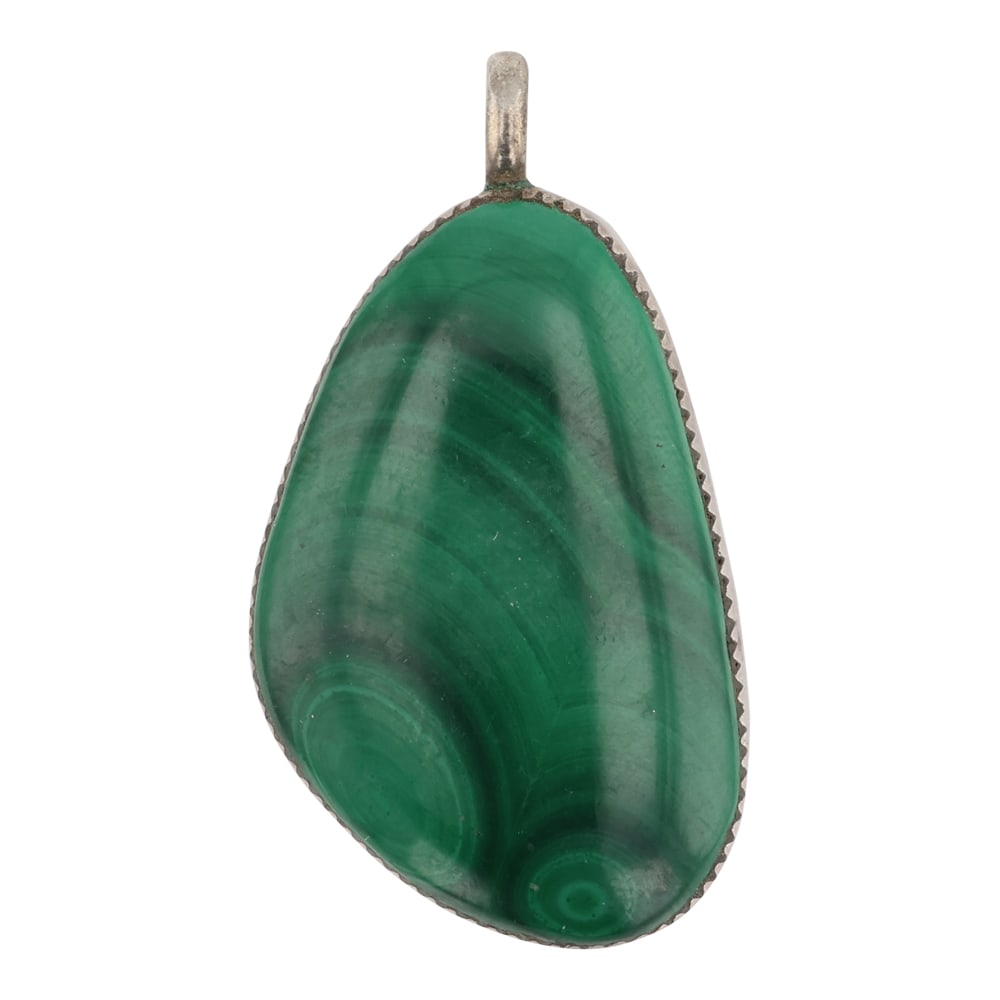 Vintage Navajo malachite Pendant (1 of 2)