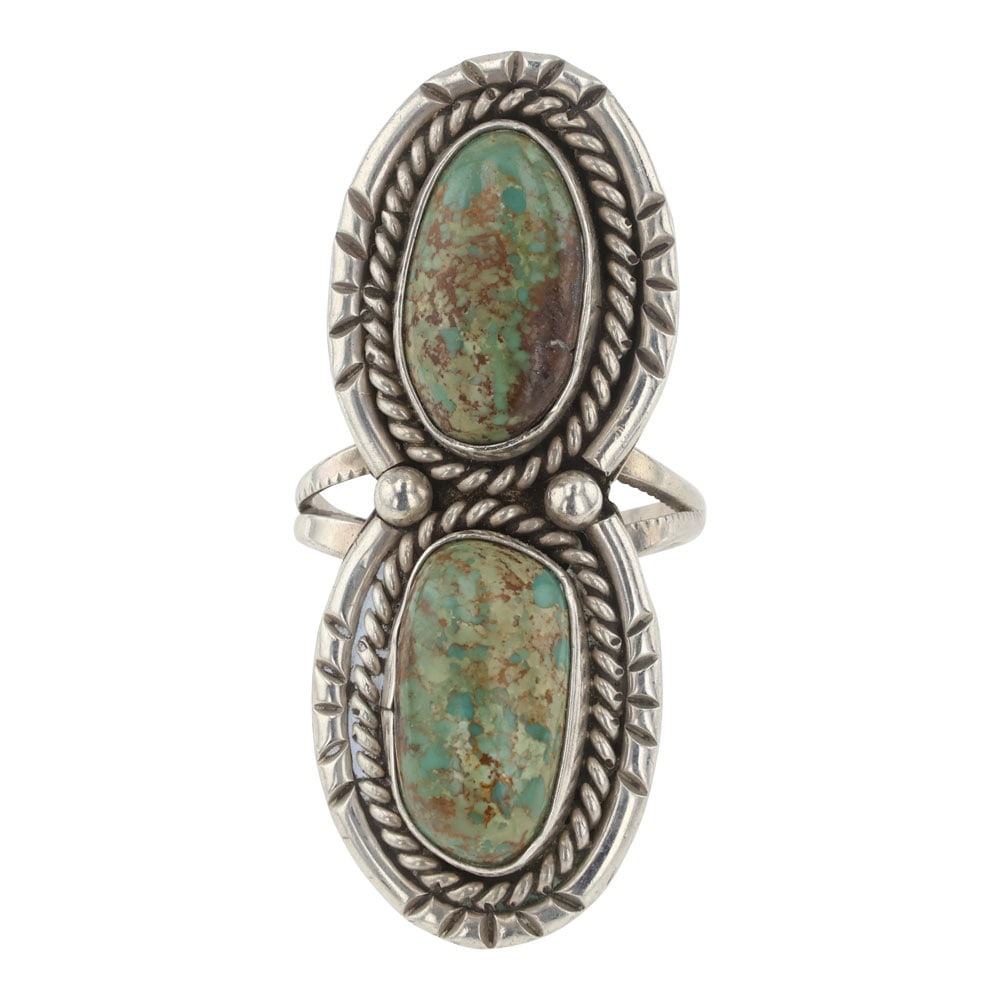 Navajo Menassa Turquoise Ring (1 of 3)