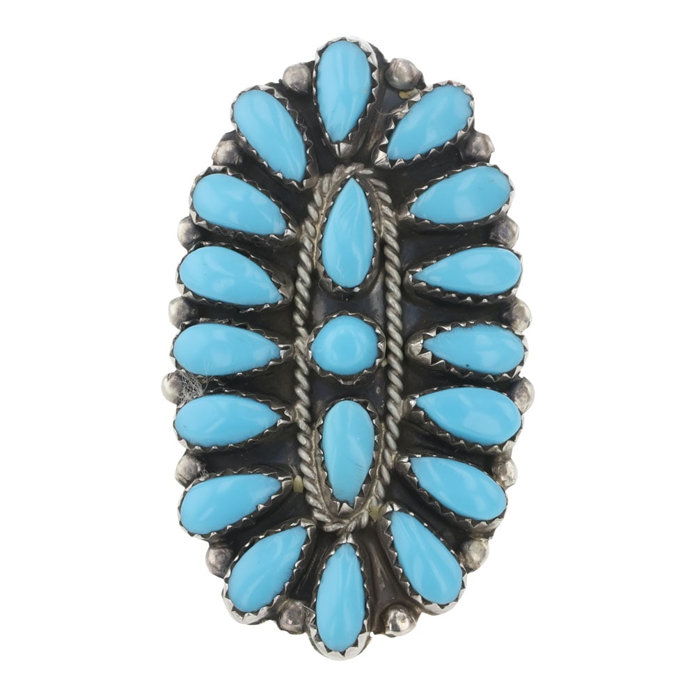 Navajo Block Cluster Ring (1 of 3)