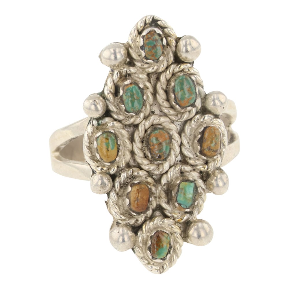 Vintage Nevada Turquoise Ring (1 of 3)