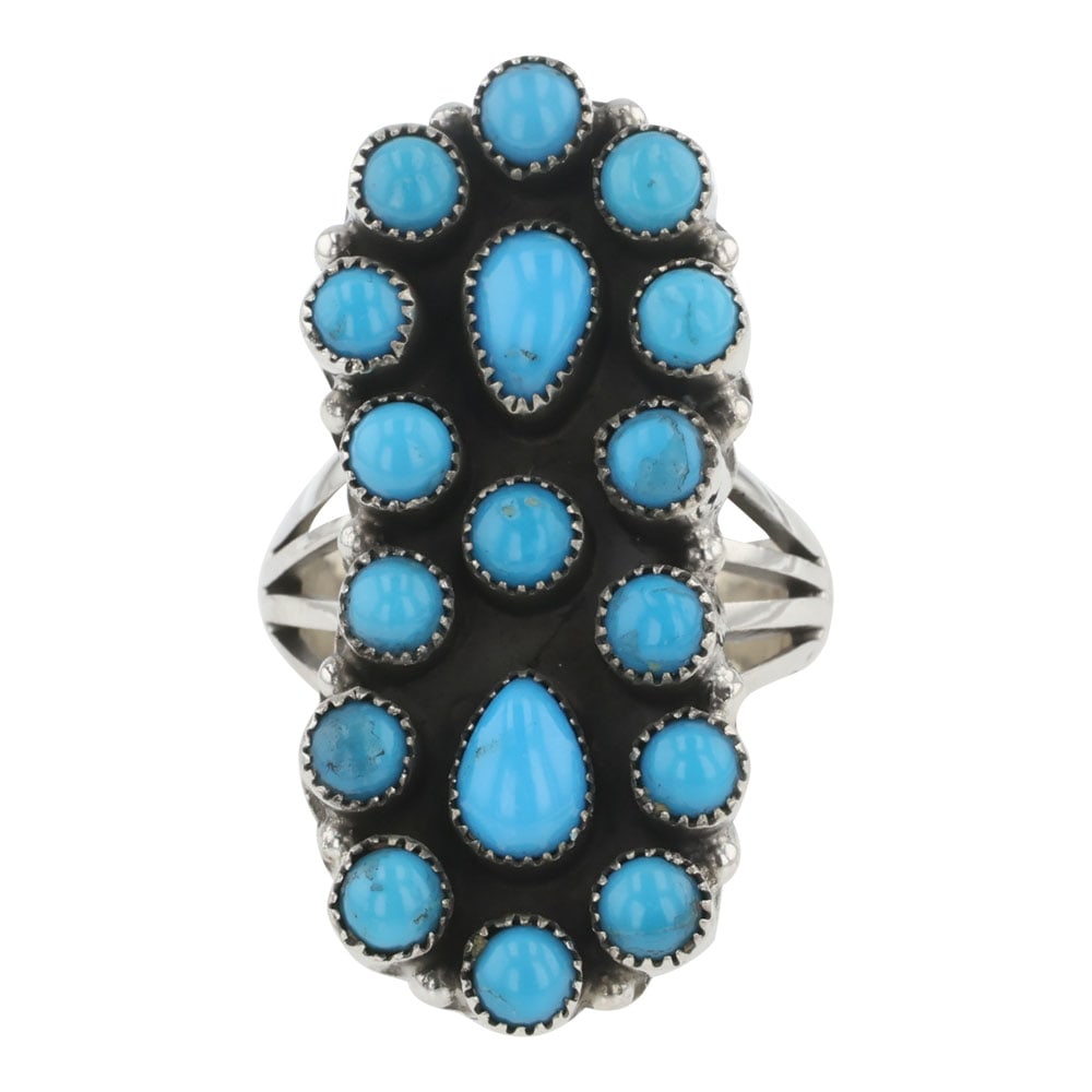 RB Navajo Kingman Turquoise Ring (1 of 3)