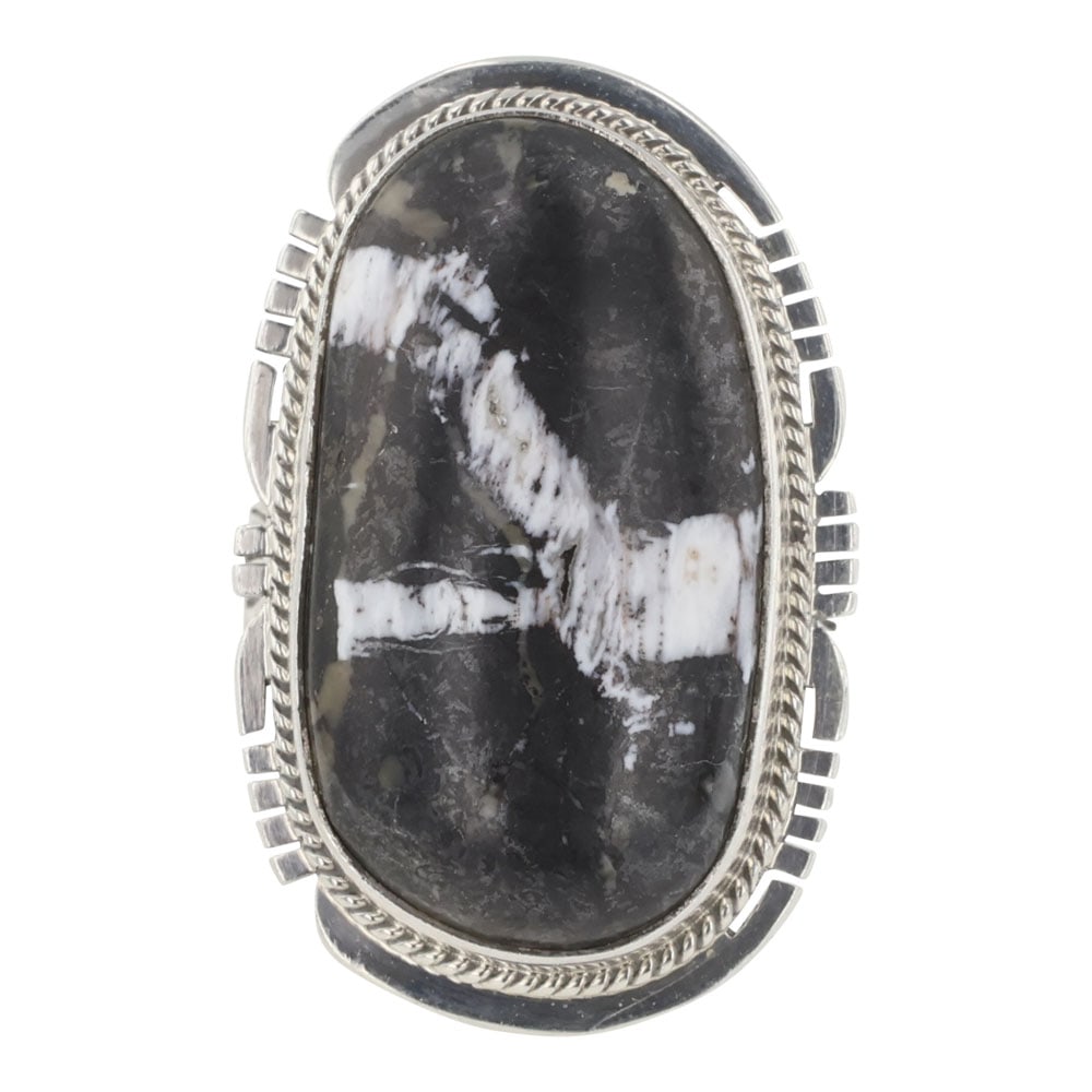 Navajo White Buffalo Ring (1 of 3)