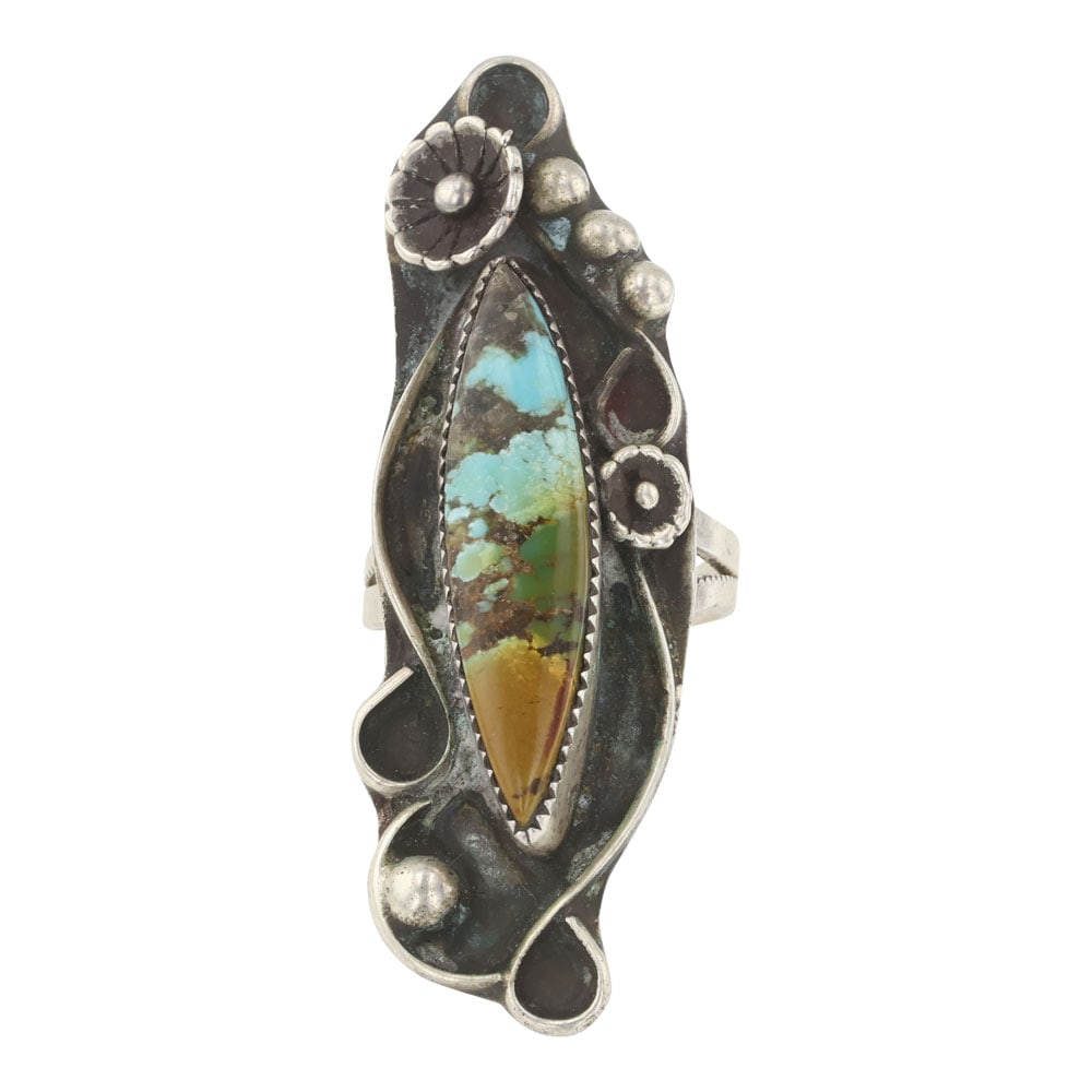 Vintage Navajo Turquoise Ring (1 of 3)