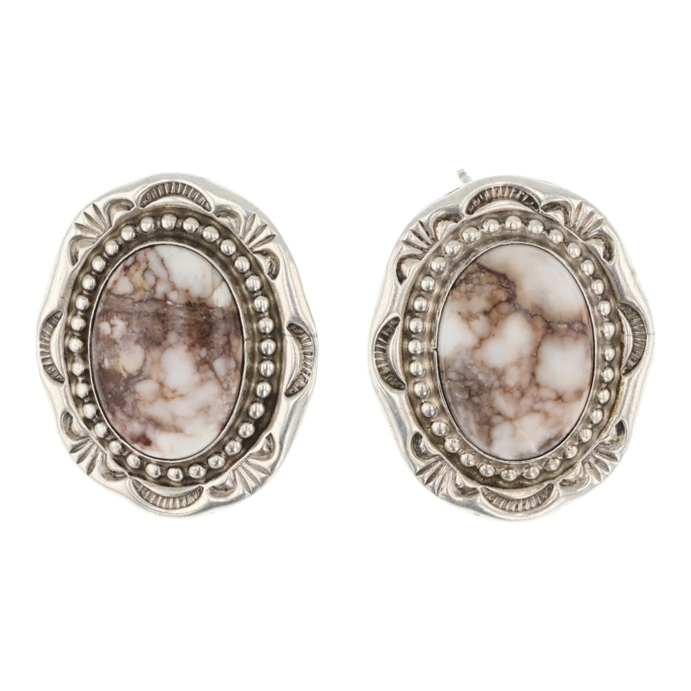 Ella Linkin Vintage Navajo Wildhorse Earrings (1 of 2)