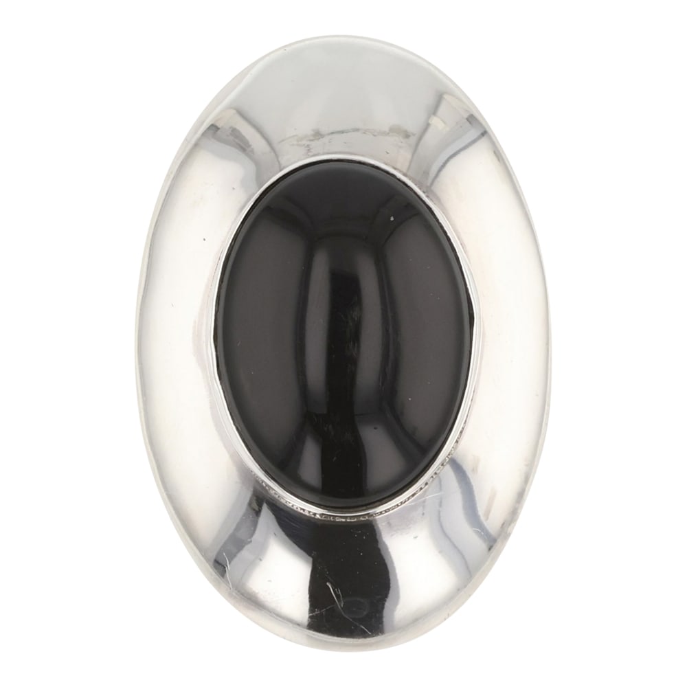 Navajo Black Onyx Belt Buckle: Sterling Silver | Genuine Black Onyx | Navajo Black Onyx Belt Buckle | Navajo Native American Southwest Indian Jewelry | Good (no breaks or damages) | Approximate Weight: 25 Grams | Buckle: 1.5" x 2" 