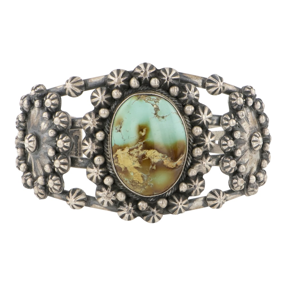 Marvin Mcreeves (1959-2019) Royston Turquoise Cuff Bracelet (1 of 3)