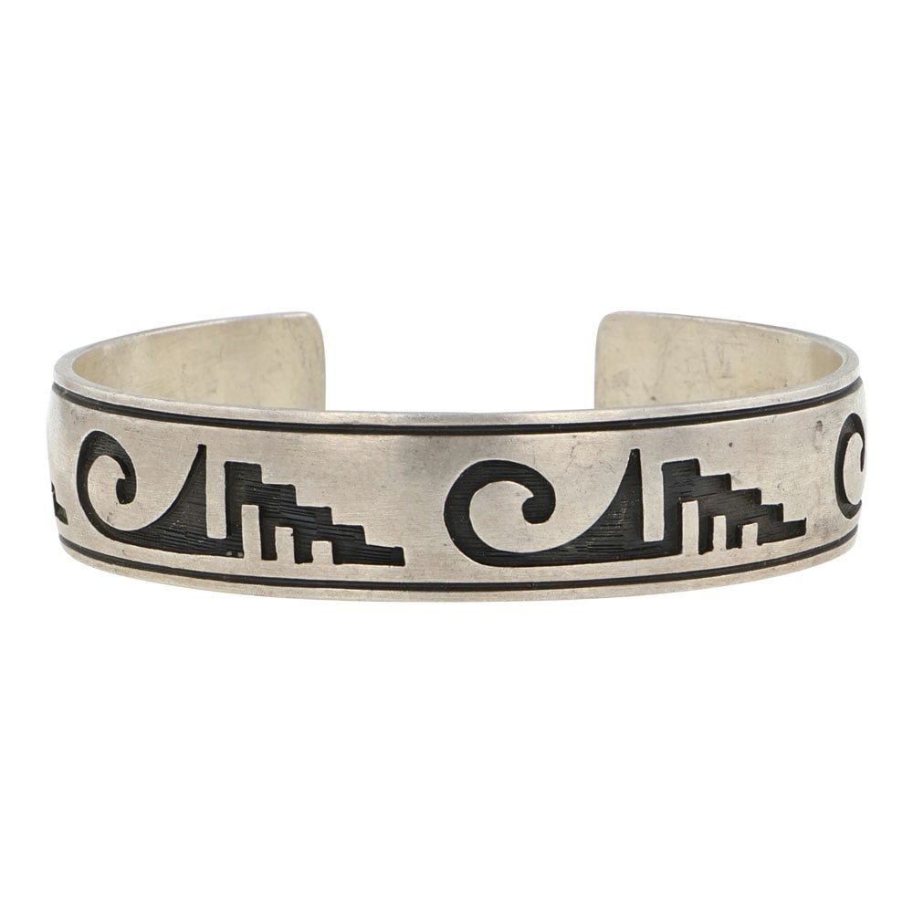 Andrew Saufkie Vintage Hopi Cuff Bracelet (1 of 3)