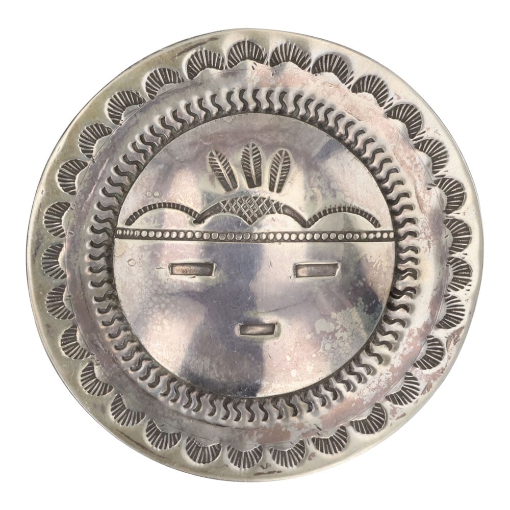 Vintage Navajo Plain Silver Pin (1 of 2)