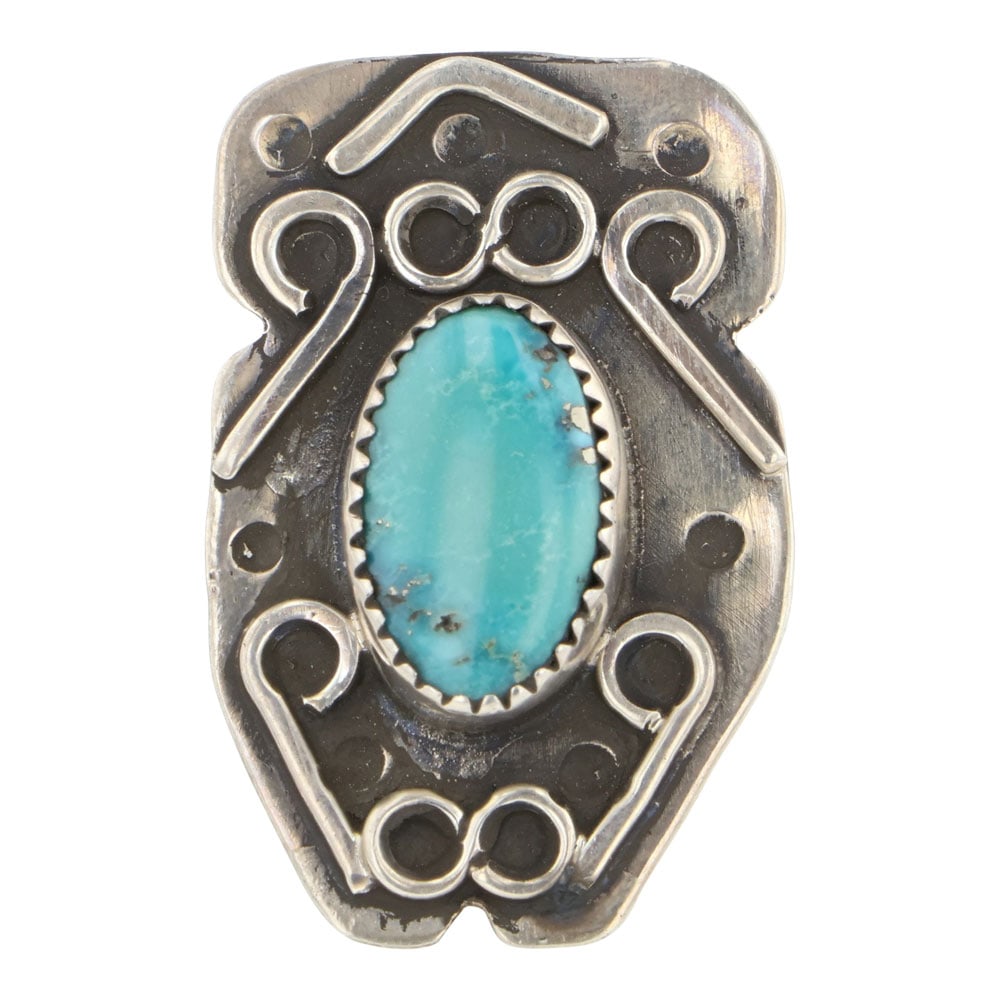 Navajo Compitos Turquoise Ring (1 of 3)