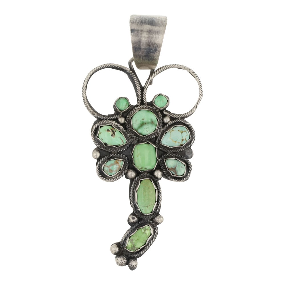 Louise Jim Carico Lake Turquoise Dragonfly Pendant (1 of 2)