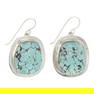 Chris Billie Navajo Number Eight Turquoise Earrings