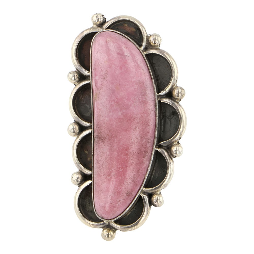 Paul Livingston Navajo Rhodonite Ring (1 of 4)