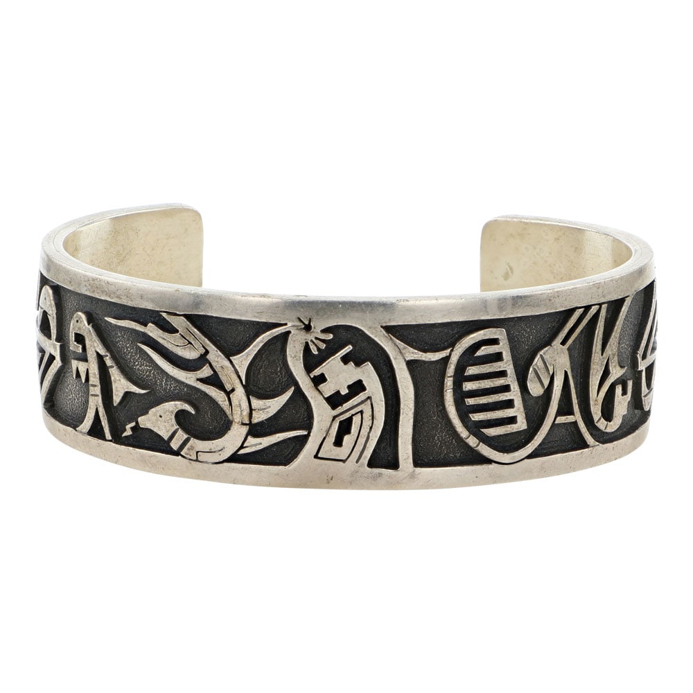 Vintage Benavidez Hopi Cuff Bracelet (1 of 4)