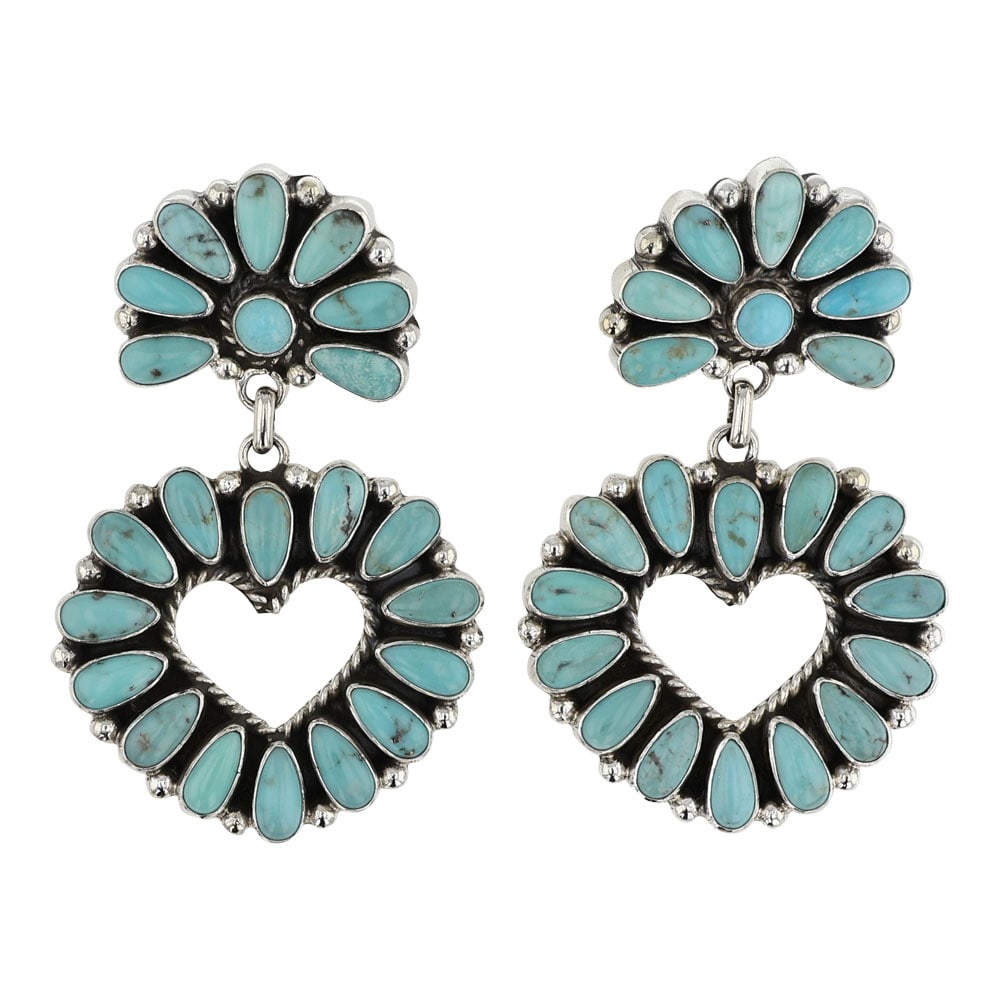 Lenora Begay Compitos Turquoise Earrings (1 of 2)