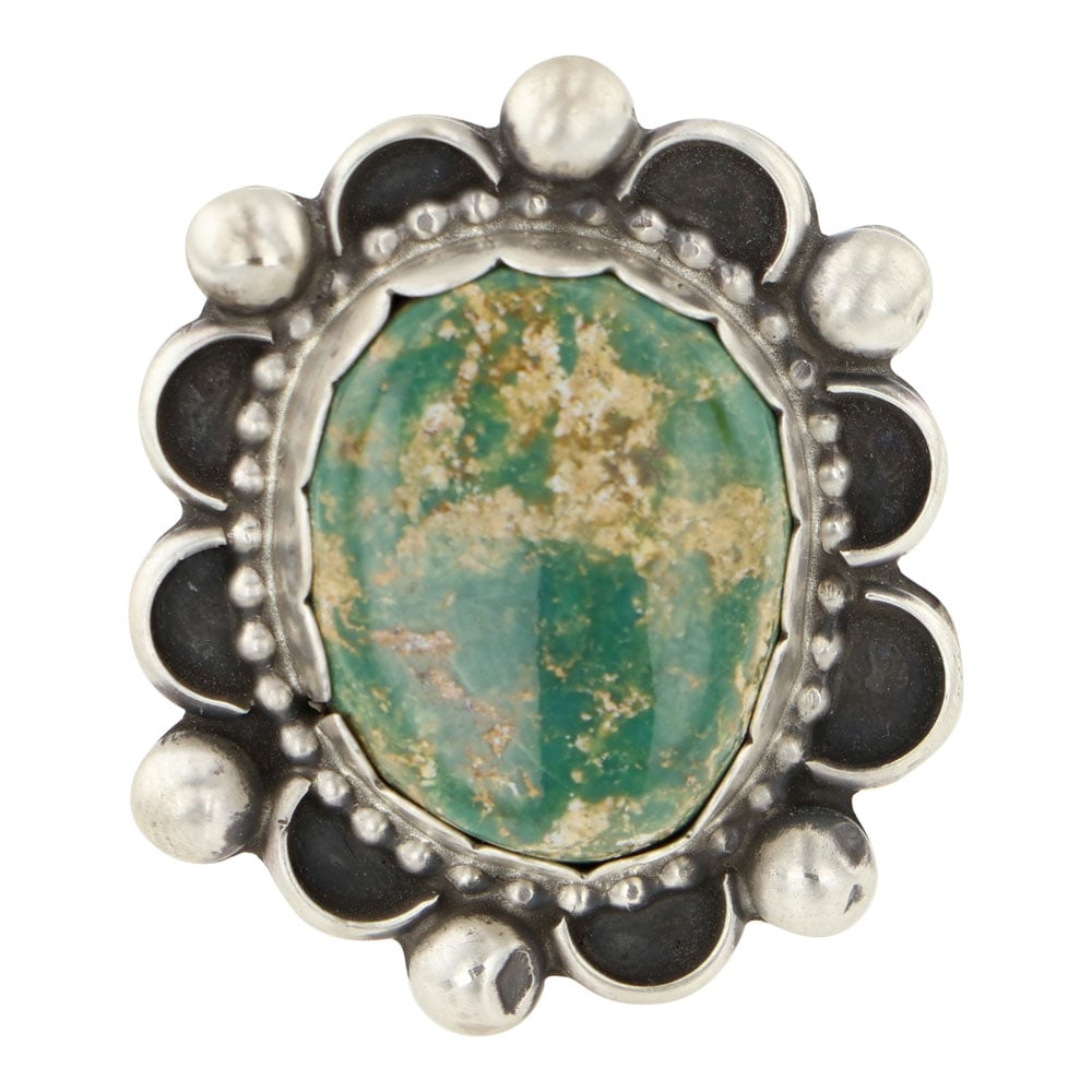 Daniel Henio Navajo Royston Turquoise Adjustable Ring (1 of 3)
