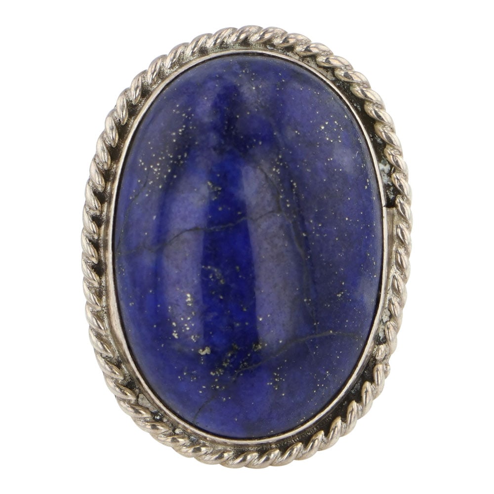 Navajo Lapis Ring (1 of 3)