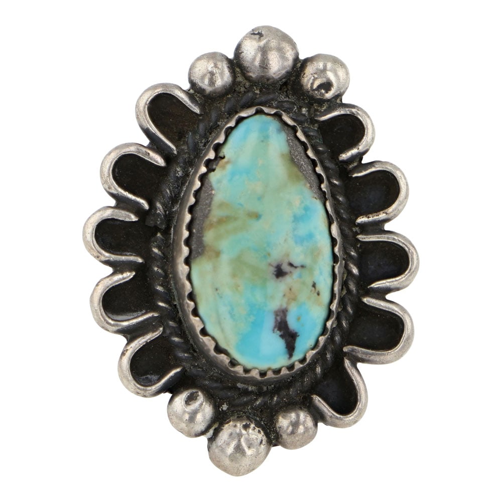Navajo Menassa Turquoise Ring (1 of 3)