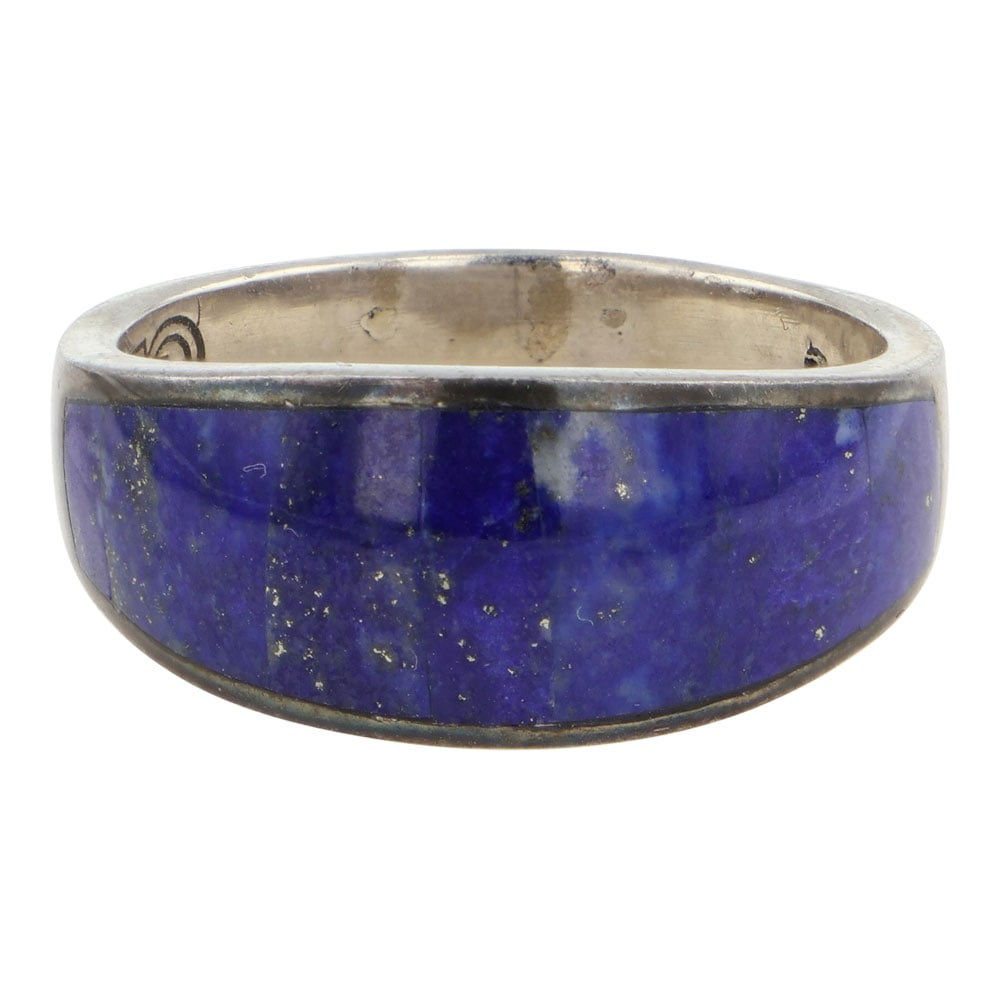 GL Miller Southwest Shop Lapis Inlay Ring (1 of 3)