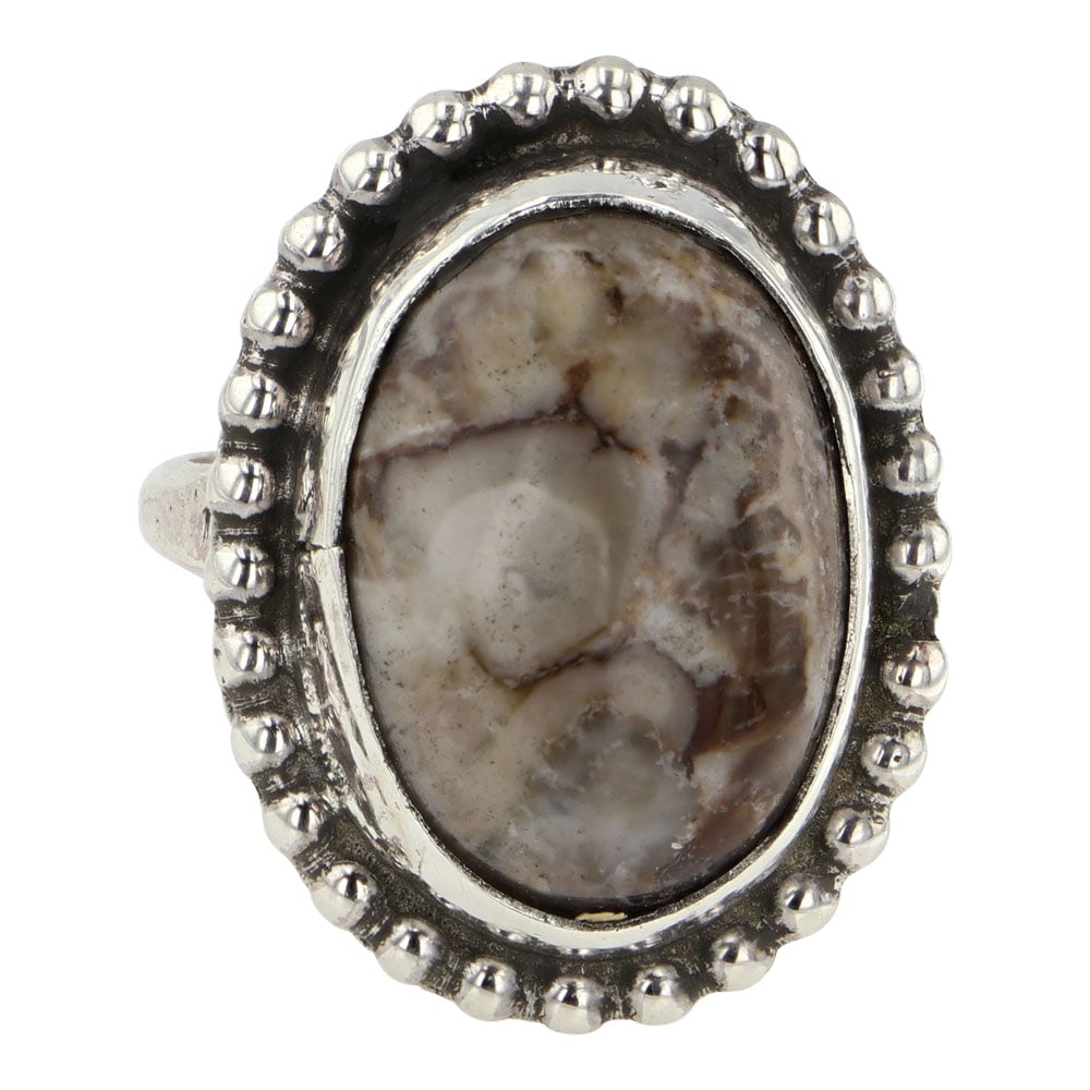 Gilbert Nez Agate Ring (1 of 3)