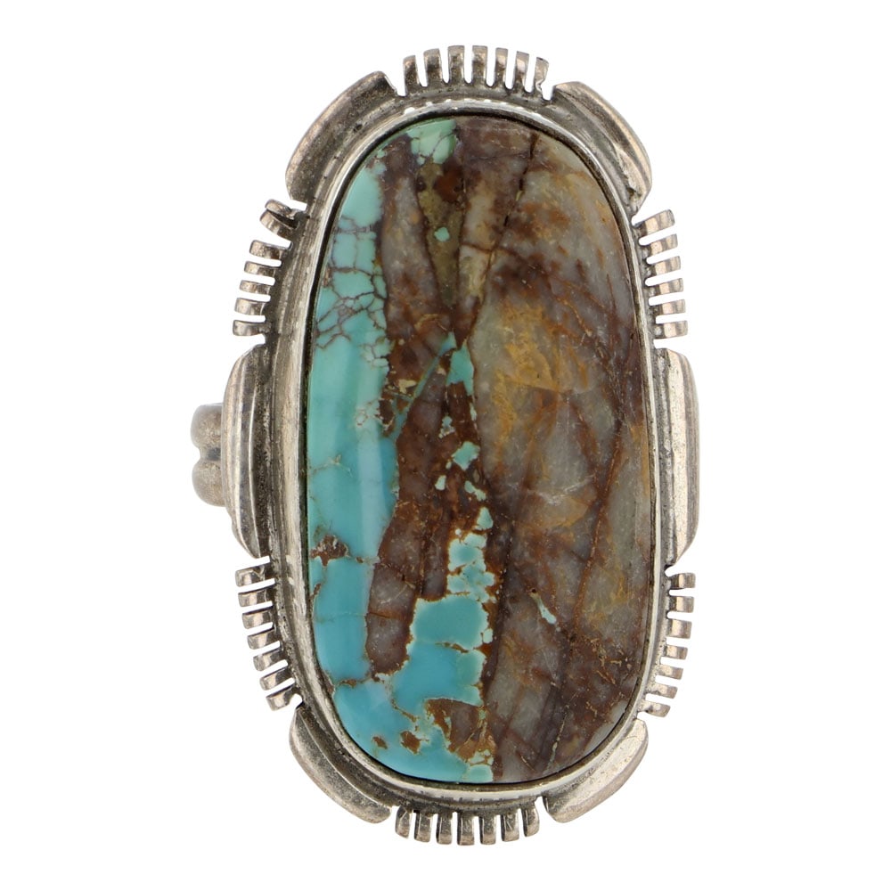 Thomas Francisco Boulder Turquoise Ring (1 of 3)