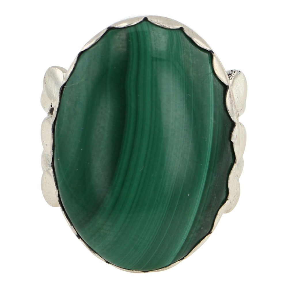 Paul Livingston Malachite Ring (1 of 3)