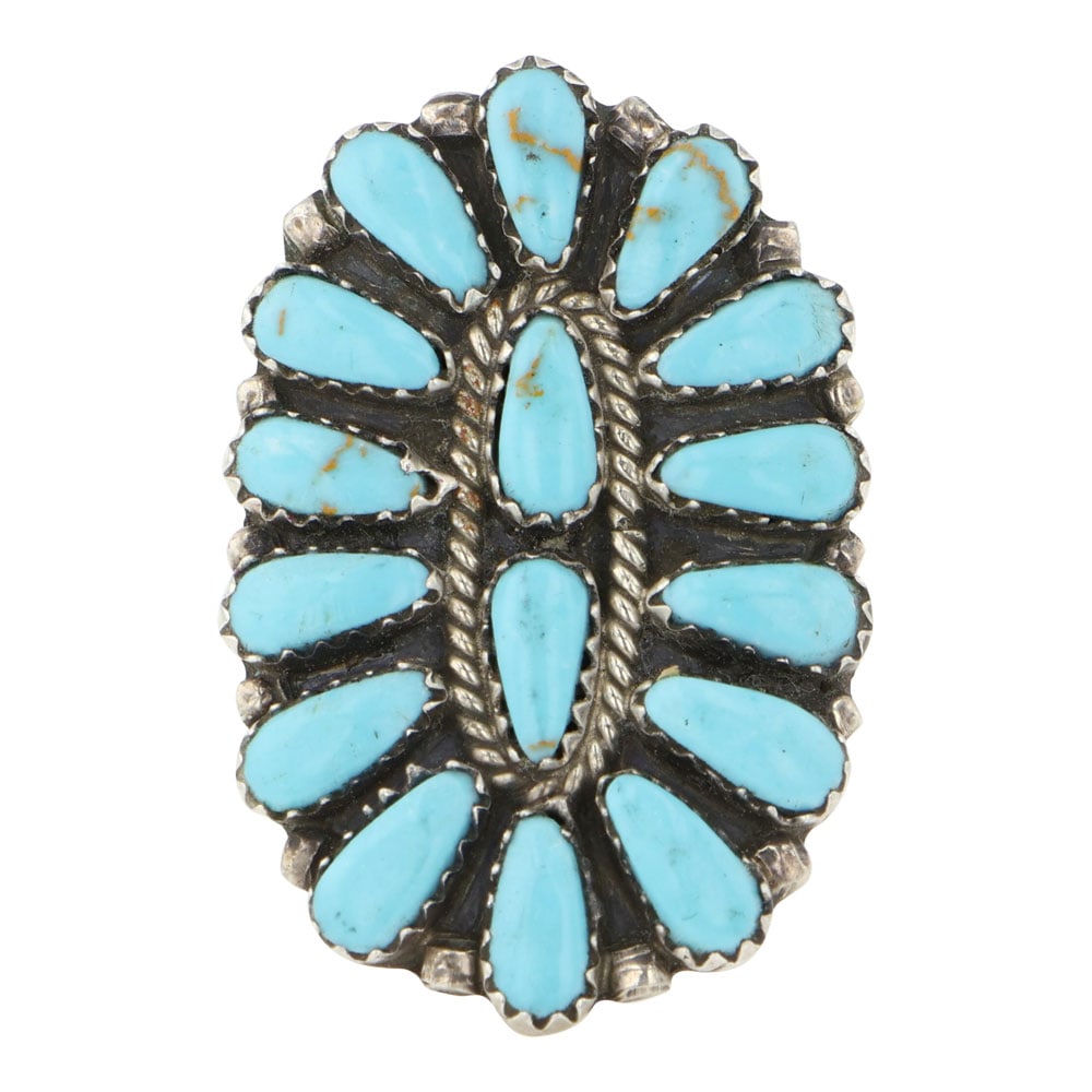 Navajo Cluster Block Ring (1 of 3)