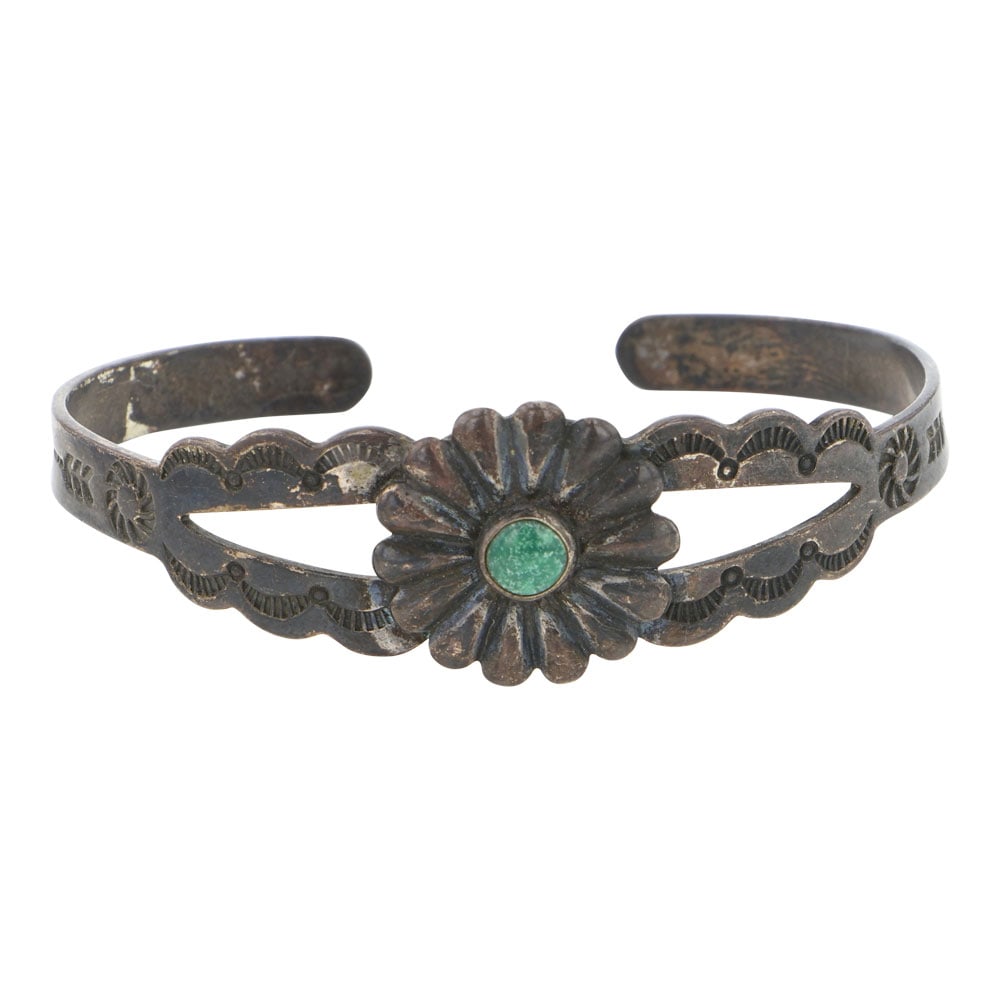 Vintage Navajo Turquoise Bracelet (1 of 3)
