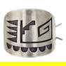 Vintage Hopi Plain Silver Hair Clip