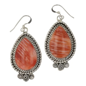 Ella Linkin Navajo Spiny Oyster Earrings