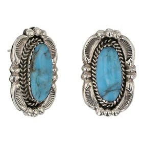 RB Navajo Compitos Turquoise Earrings
